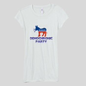 DemoChronic Party - Bella Women's Sheer Rib Longer-Length T-Shirt
